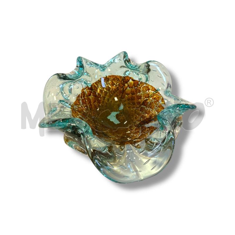 SVUOTA TASCHE MURANO CHARTREUSE COLATURA ORO ANNI 50 | Mercatino dell'Usato Osasco 1