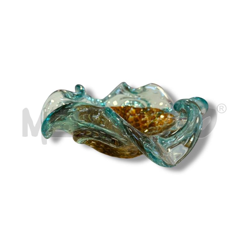 SVUOTA TASCHE MURANO CHARTREUSE COLATURA ORO ANNI 50 | Mercatino dell'Usato Osasco 2