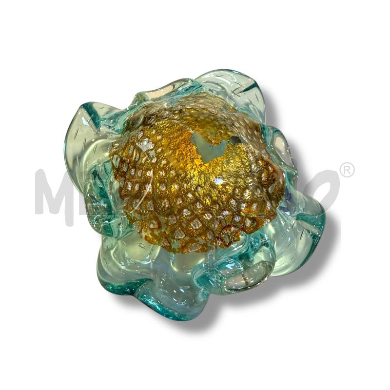 SVUOTA TASCHE MURANO CHARTREUSE COLATURA ORO ANNI 50 | Mercatino dell'Usato Osasco 3