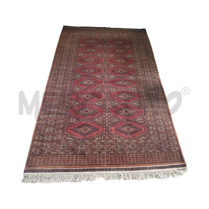 TAPPETO CASHMERE ANNODATO A MANO 256X160 CM | Mercatino dell'Usato Osasco 1