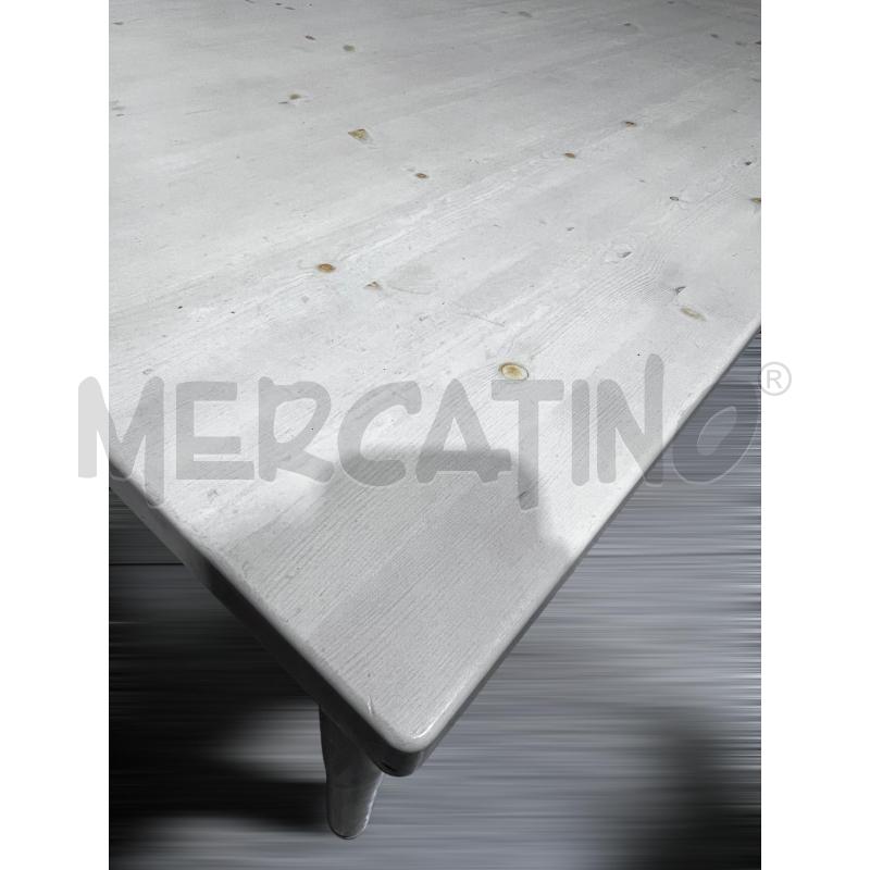 TAVOLO RETTANGOLARE 160X84 ALLUNGABILE A 244 | Mercatino dell'Usato Osasco 5