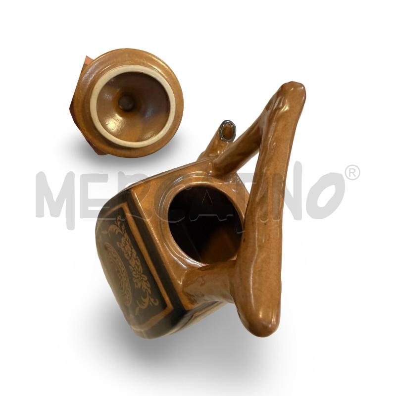 TEIERA CERAMICA SMALTATA ALTEZZA 22 CM | Mercatino dell'Usato Osasco 3