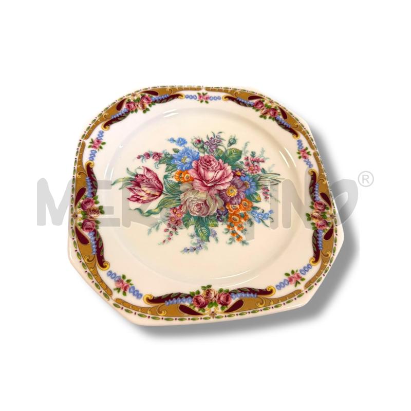 TEIERA LIMOGES VIZAVI CON PIATTO DECORI FIORI | Mercatino dell'Usato Osasco 4