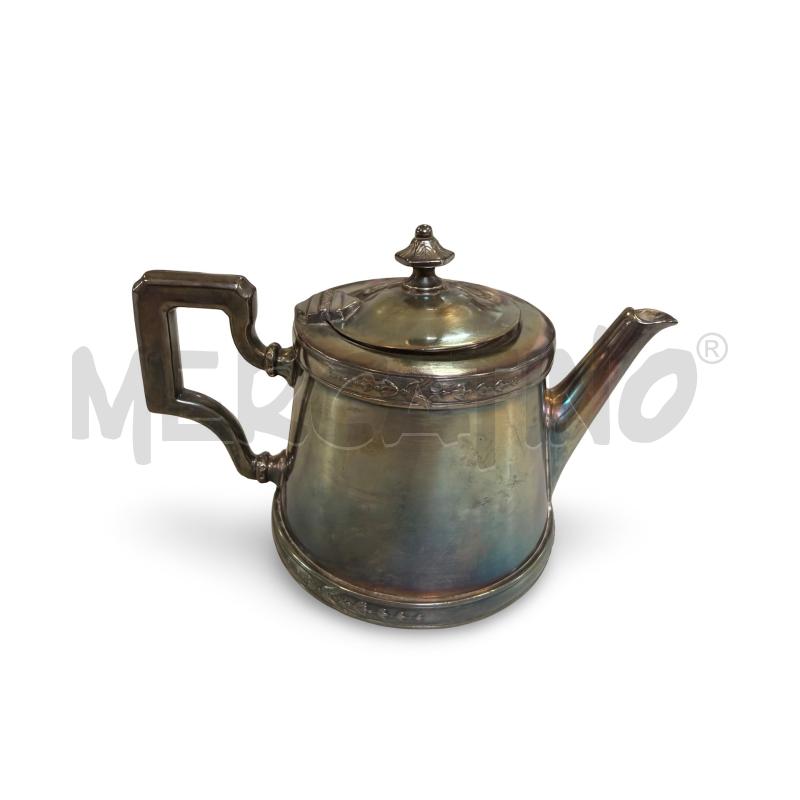 TEIERA SILVER PLATE CON INFUSORE PER IL THE | Mercatino dell'Usato Osasco 1