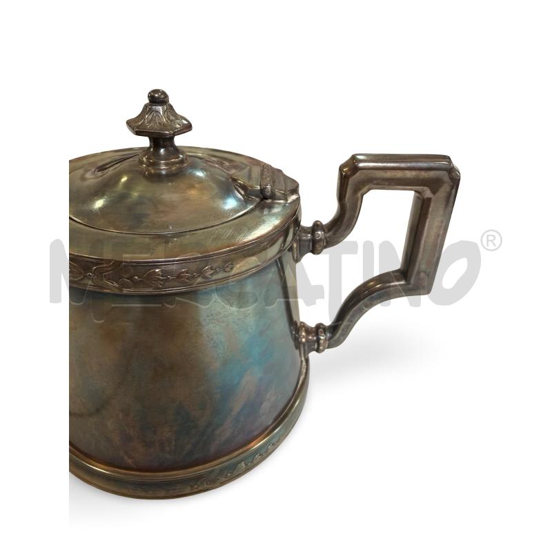 TEIERA SILVER PLATE CON INFUSORE PER IL THE | Mercatino dell'Usato Osasco 4