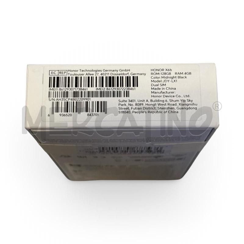 TELEFONO HONOR X6B 128 GIGA NUOVO | Mercatino dell'Usato Osasco 5