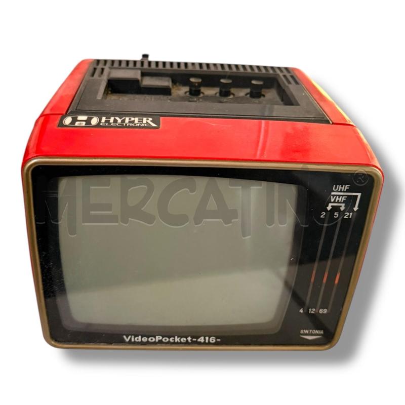 TELEVISORE HYPER VIDEO POCKET-416- VISTO E PIACIUTO | Mercatino dell'Usato Osasco 2