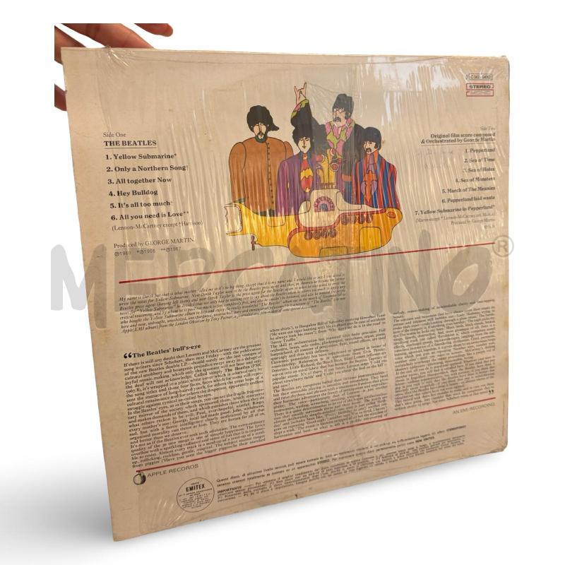 THE BEATLES YELLOW SUBMARINE SUPPORT VG+ COPERTINA VG | Mercatino dell'Usato Osasco 2