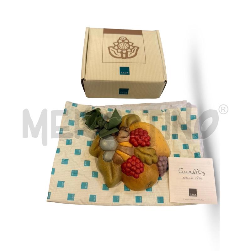 THUN FORMELLA APE SULLA FRUTTA 10X10 CM CON SCATOLA | Mercatino dell'Usato Osasco 1