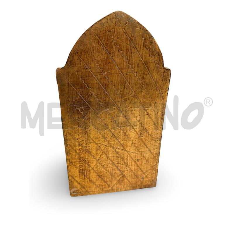 TRITTICO DEVOZIONALE DA TAVOLO ALTEZZA 22 CM STILE GOTICO  | Mercatino dell'Usato Osasco 3