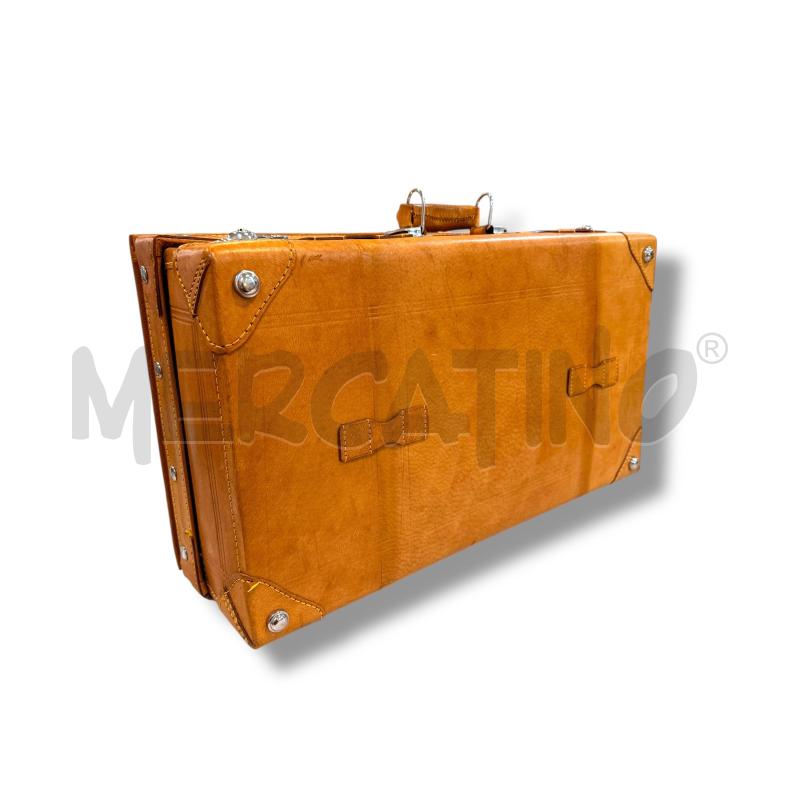VALIGIA PELLE CHIARA CON CHIAVI 60X34X19 CM | Mercatino dell'Usato Osasco 1
