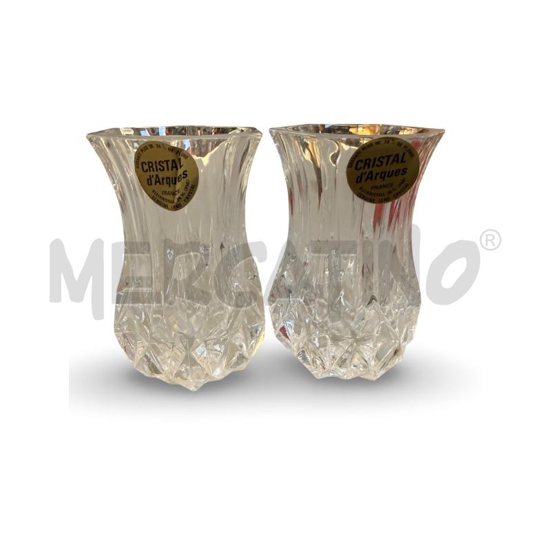 VASI IN CRISTALLO CRYSTAL D'ARQUES 80 MM | Mercatino dell'Usato Osasco 2