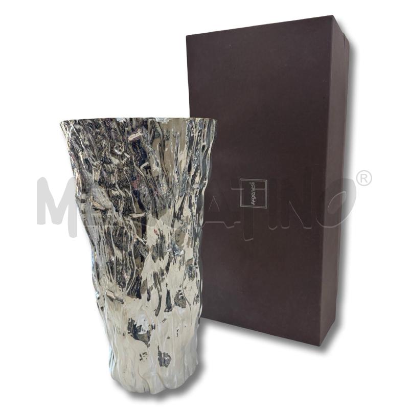 VASO ARGENESI ALTEZZA 40 CM ARG 999 DESIGN MODERNO CON SCATOLA E CERTIFICATO | Mercatino dell'Usato Osasco 1