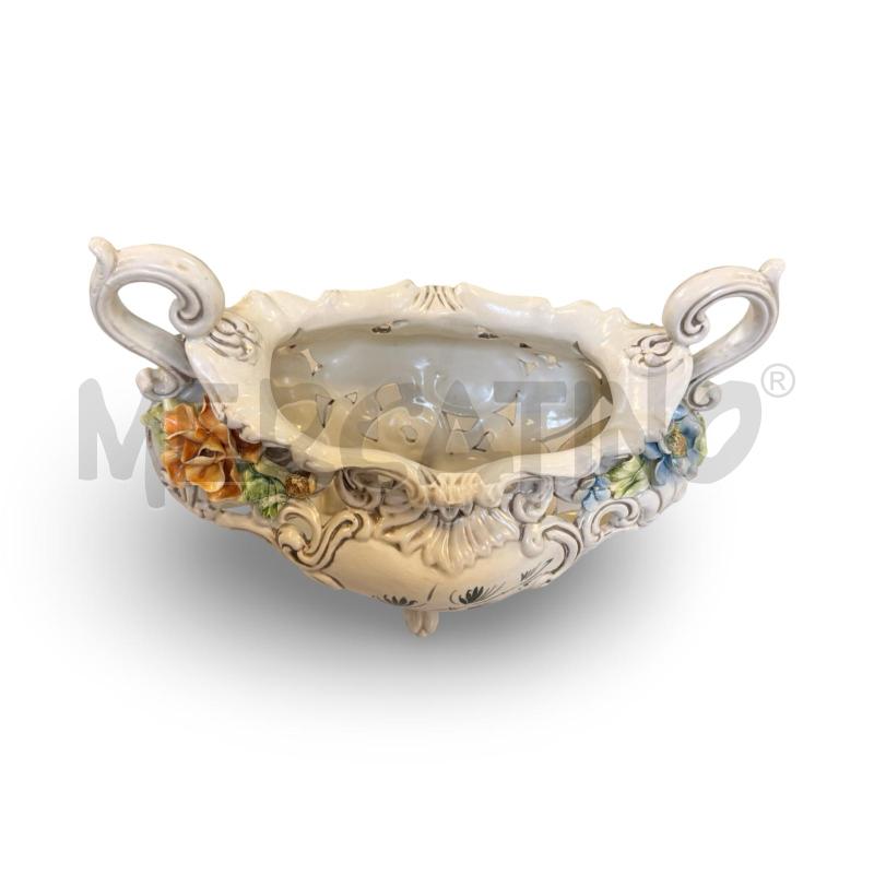 VASO BASSANO OVALE DUE MANICI | Mercatino dell'Usato Osasco 2