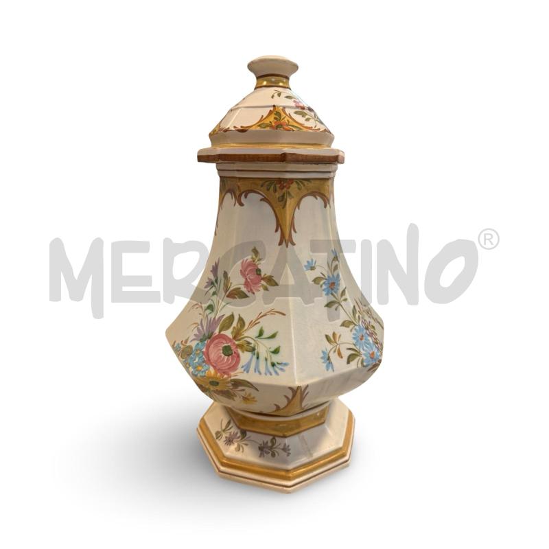 VASO FIASCA DA PARATA MAIOLICA SESOT FIORENTINO CRAQUELÈ ANNI 60  | Mercatino dell'Usato Osasco 2