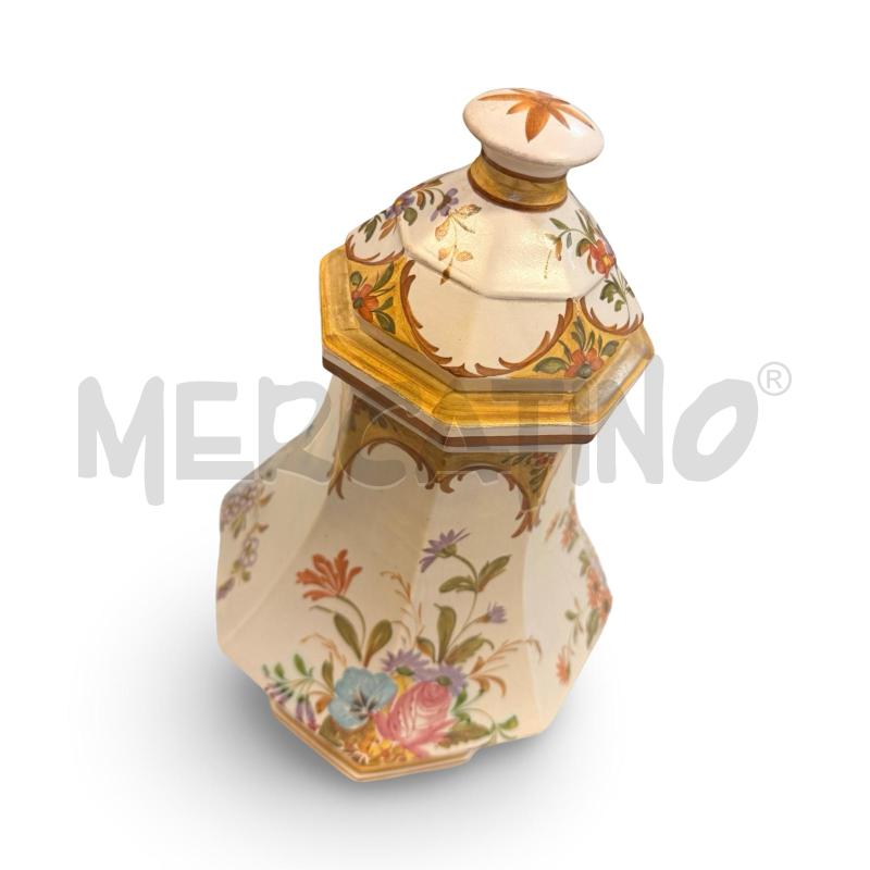 VASO FIASCA DA PARATA MAIOLICA SESOT FIORENTINO CRAQUELÈ ANNI 60  | Mercatino dell'Usato Osasco 3