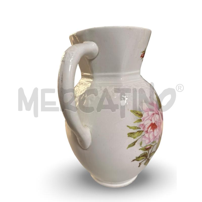 VASO IN CERAMICA PRIMI 900 CON ROSE | Mercatino dell'Usato Osasco 2