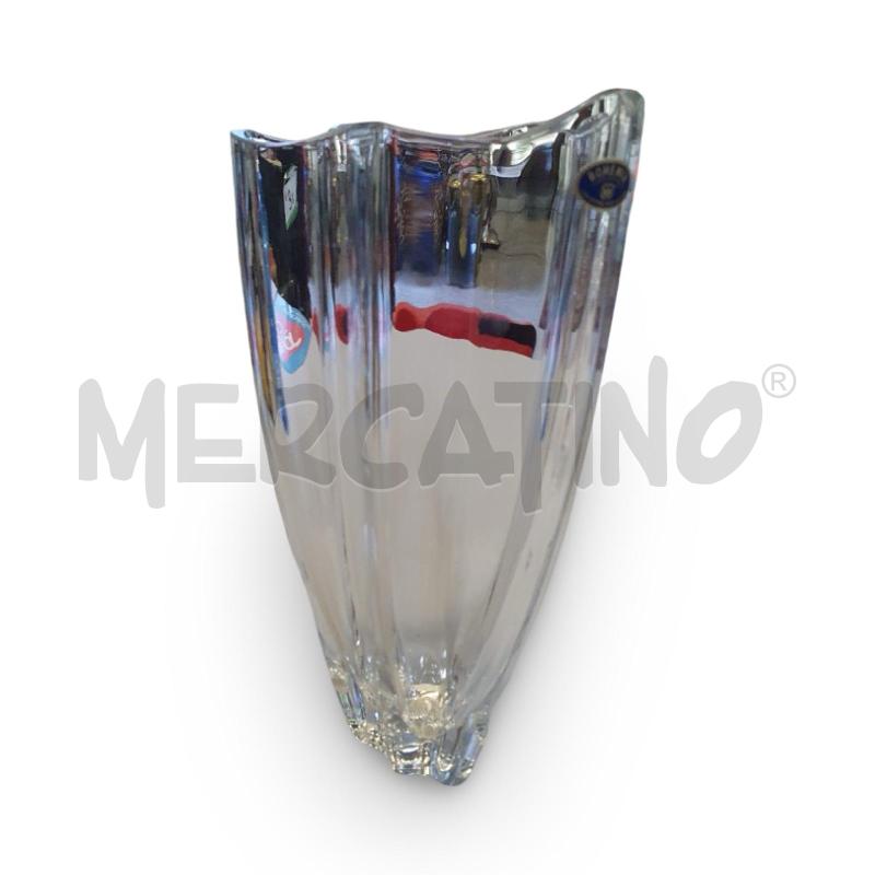 VASO IN CRISTALLO DI BOHEMIA ALTEZZA 30 CM | Mercatino dell'Usato Osasco 1