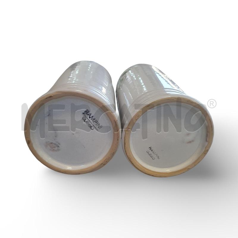 VASO IN TERRACOTTA COPPIA RAMPINI GUBBIO ALTEZZA 27 CM | Mercatino dell'Usato Osasco 2