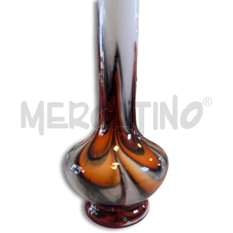 VASO VETRO DI MURANO FIAMMATO ALTEZZA 32CM | Mercatino dell'Usato Osasco 3