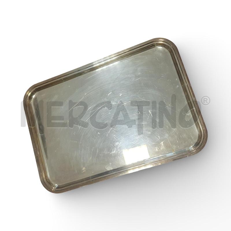 VASSOIO SHERATON SILVER PLATED 35X50 CM | Mercatino dell'Usato Osasco 1