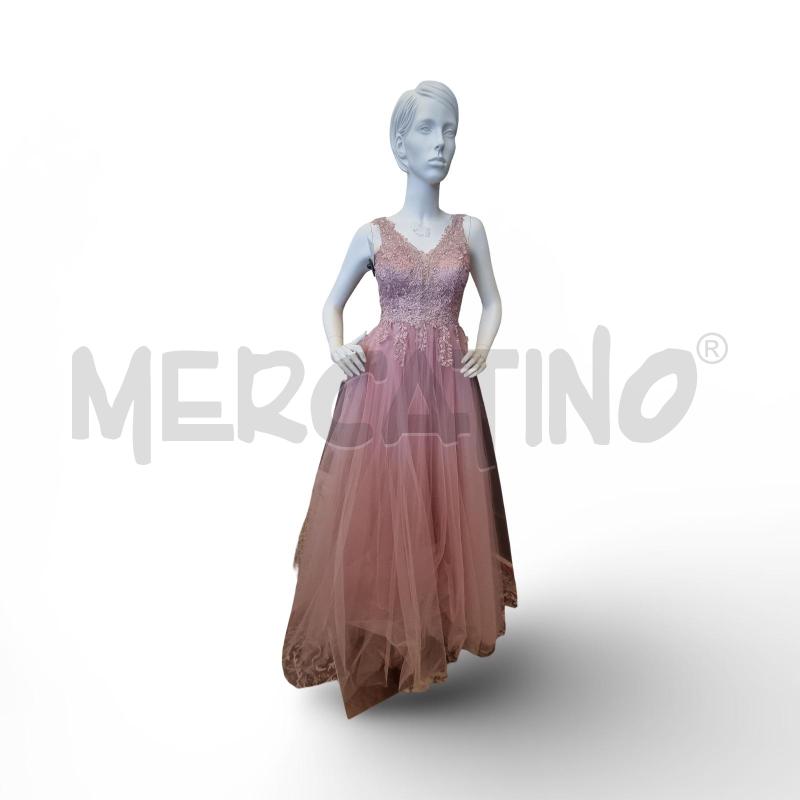 VESTITO DONNA SOLO GIOIE DA CERIMONIA ROSA ANTICO | Mercatino dell'Usato Osasco 1
