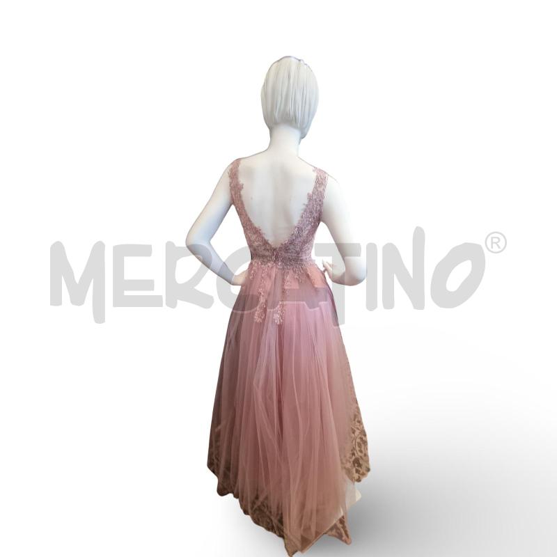 VESTITO DONNA SOLO GIOIE DA CERIMONIA ROSA ANTICO | Mercatino dell'Usato Osasco 3
