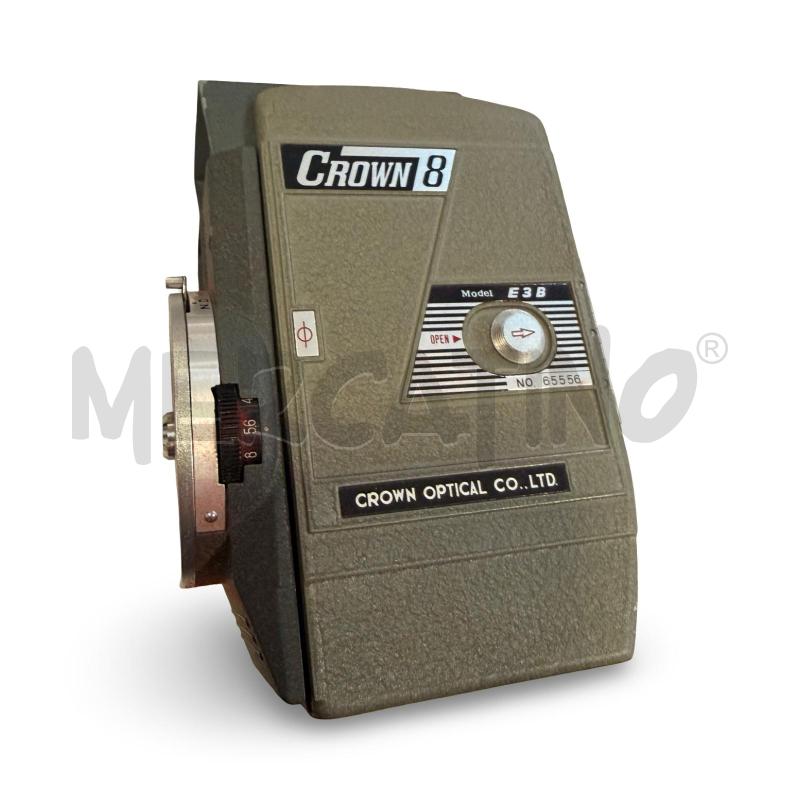 VIDEO CAMERA CROWN 8 MODEL E 3 B CON SCATOLA | Mercatino dell'Usato Osasco 3