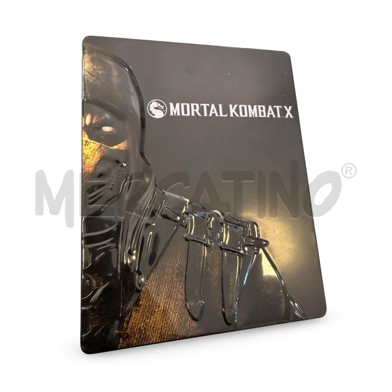 VIDEO GIOCO PS4 STEELBLOCK MORTAL KOMBAT X | Mercatino dell'Usato Osasco 1