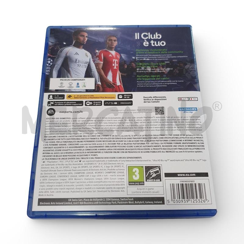 VIDEO GIOCO PS5 FC 26 PARI AL NUOVO | Mercatino dell'Usato Osasco 3