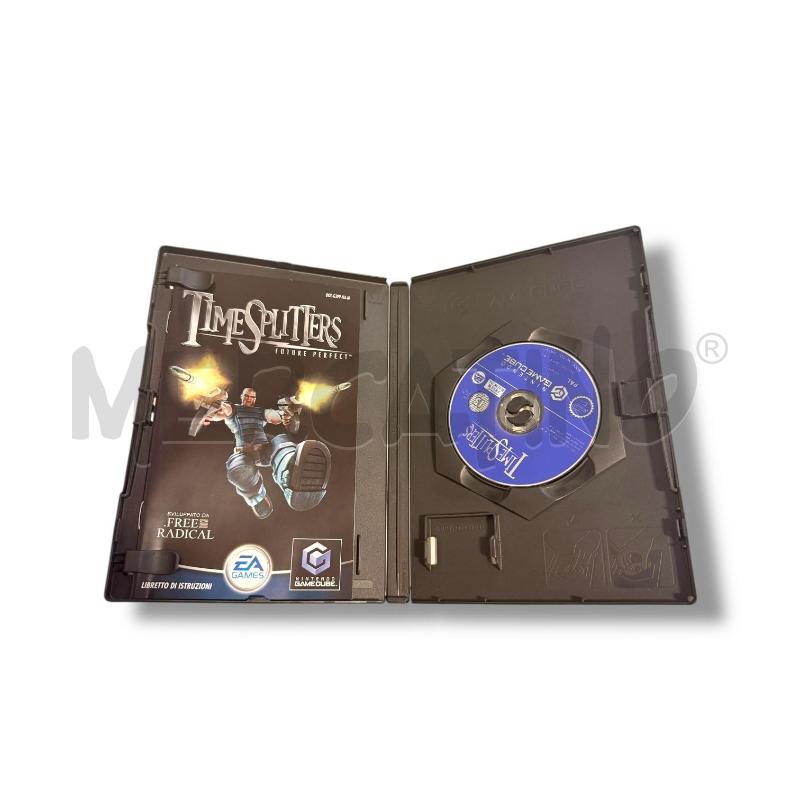 VIDEO GIOCO TIME SPLITTERS NINTENDO GAMECUBE FUTURE PERFECT | Mercatino dell'Usato Osasco 2