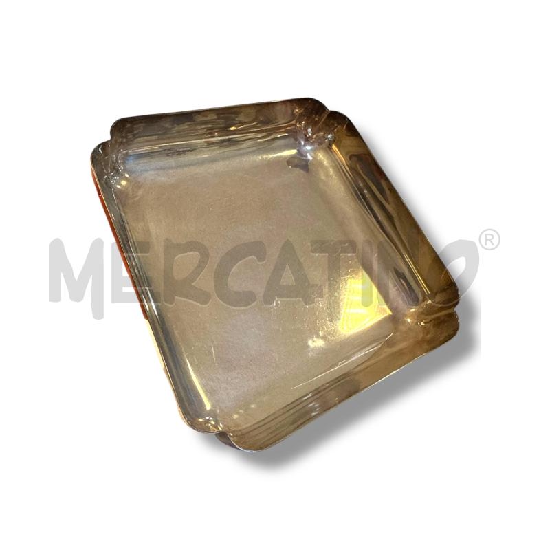 VIDE POCHE CLETO MUNARI IN SILVER 13 CMX 13 CM  H6CM ANNI 70 | Mercatino dell'Usato Osasco 2