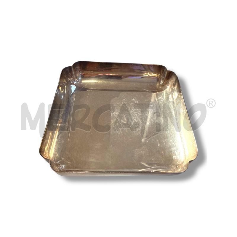 VIDE POCHE CLETO MUNARI IN SILVER 13 CMX 13 CM  H6CM ANNI 70 | Mercatino dell'Usato Osasco 3