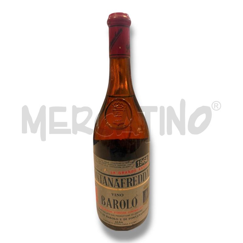 VINO BAROLO FONTANAFREDDA 1964 | Mercatino dell'Usato Osasco 1
