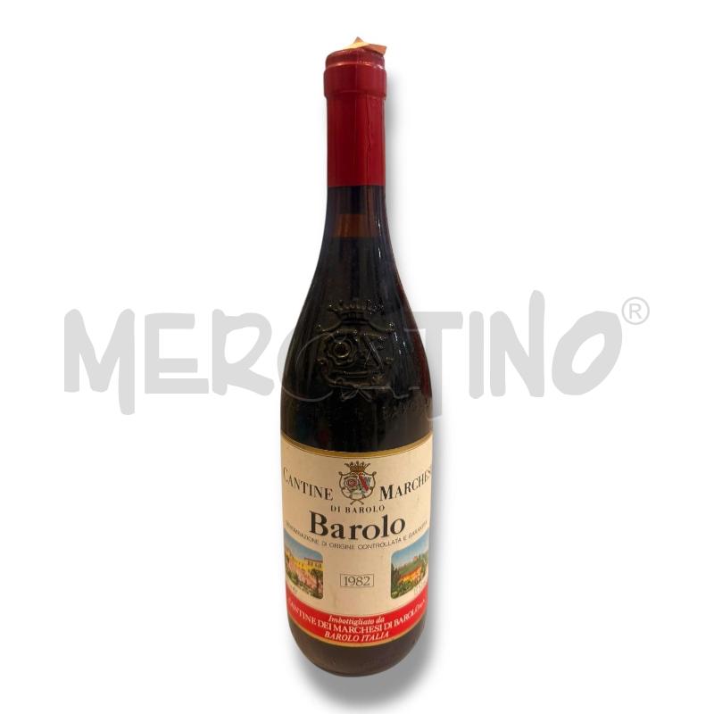VINO DA ESPOSIZIONE BAROLO CANTINE MARCHESI DI BAROLO 1982 | Mercatino dell'Usato Osasco 1