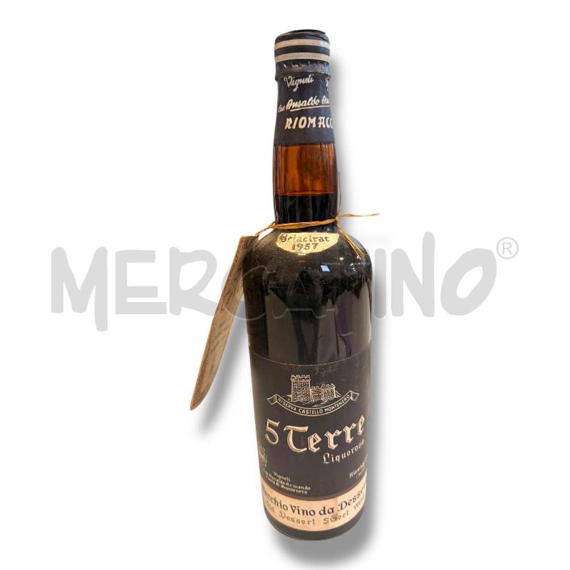 VINO DA ESPOSIZIONE SCIACTRAC 5 TERRE PASSITO LIQUOROSO 1957 SIGILLATO | Mercatino dell'Usato Osasco 1