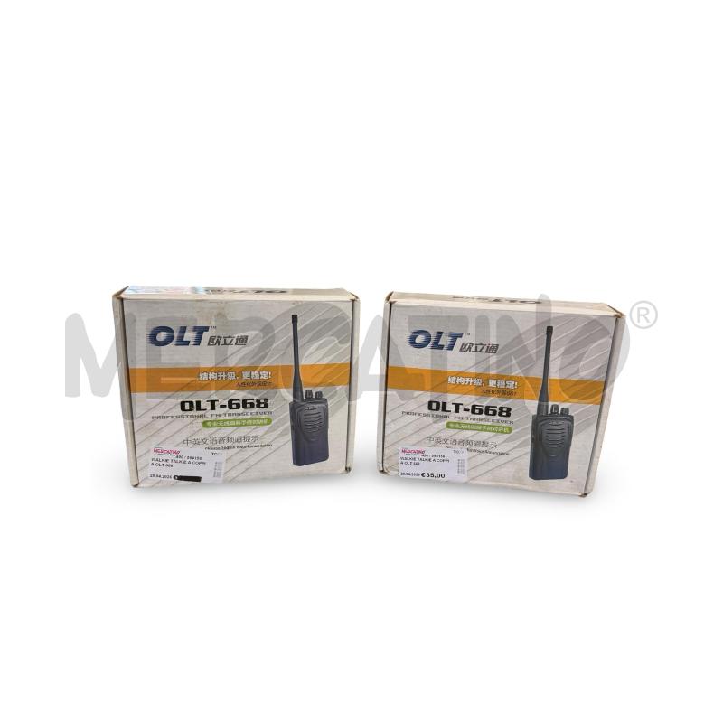 WALKIE TALKIE A COPPIA OLT 668 | Mercatino dell'Usato Osasco 1