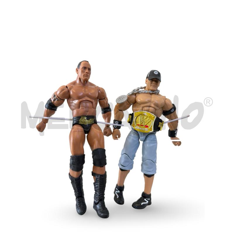 WRESTLING WWE MATTEL + 2 PERSONAGGI H 20CM | Mercatino dell'Usato Osasco 2