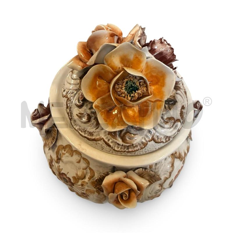 ZUPPIERA CERAMICA BASSANO FIORI IN RILIEVO | Mercatino dell'Usato Osasco 3