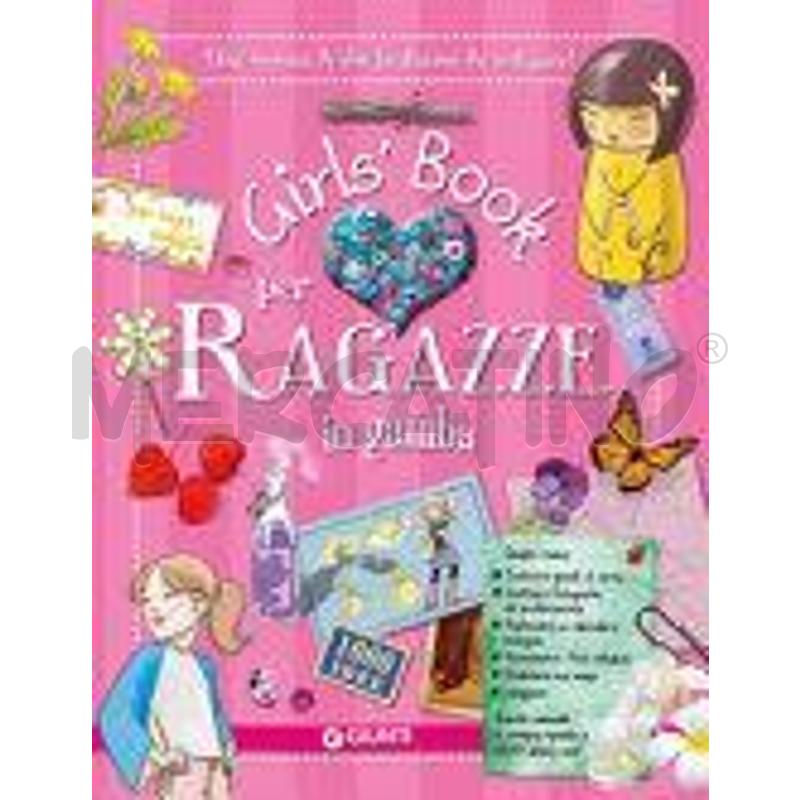 GIRLS' BOOK PER RAGAZZE IN GAMBA. CON ADESIVI | Mercatino dell'Usato Torino via lanzo 1