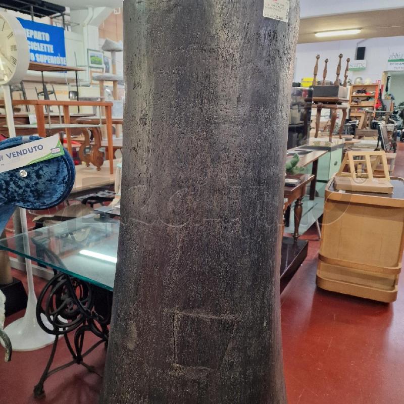 VASO ARREDO TRONCO INCAVATO CONNICO DIAMETRO 60-38 H150 | Mercatino dell'Usato Torino via lanzo 3