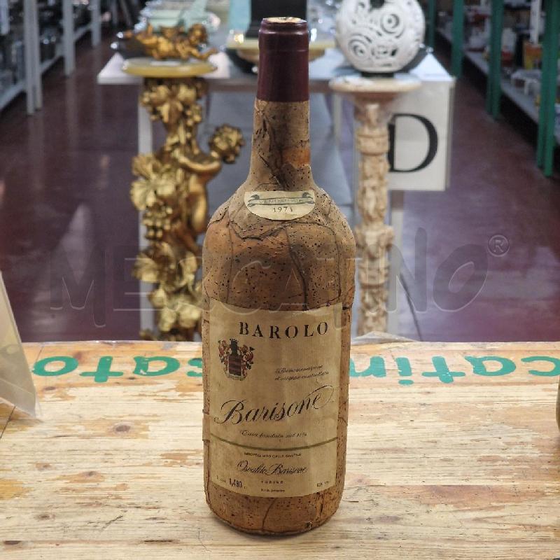 VINO DA ESPOSIZIONE BAROLO 1971 O.BARISONE  | Mercatino dell'Usato Torino via lanzo 1
