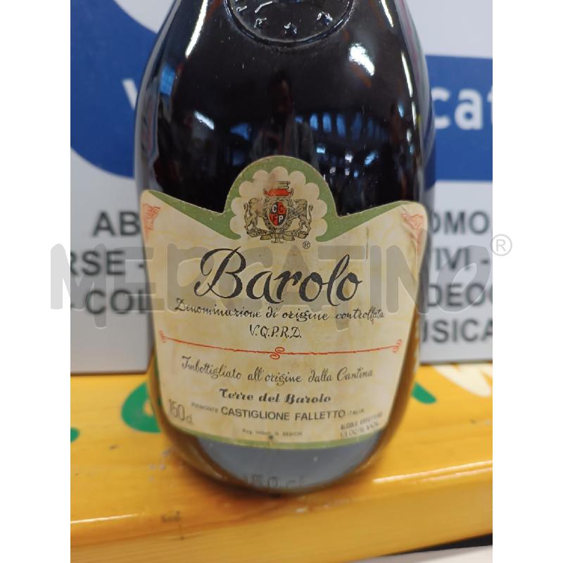 VINO DA ESPOSIZIONE BAROLO 1975  | Mercatino dell'Usato Torino via lanzo 2