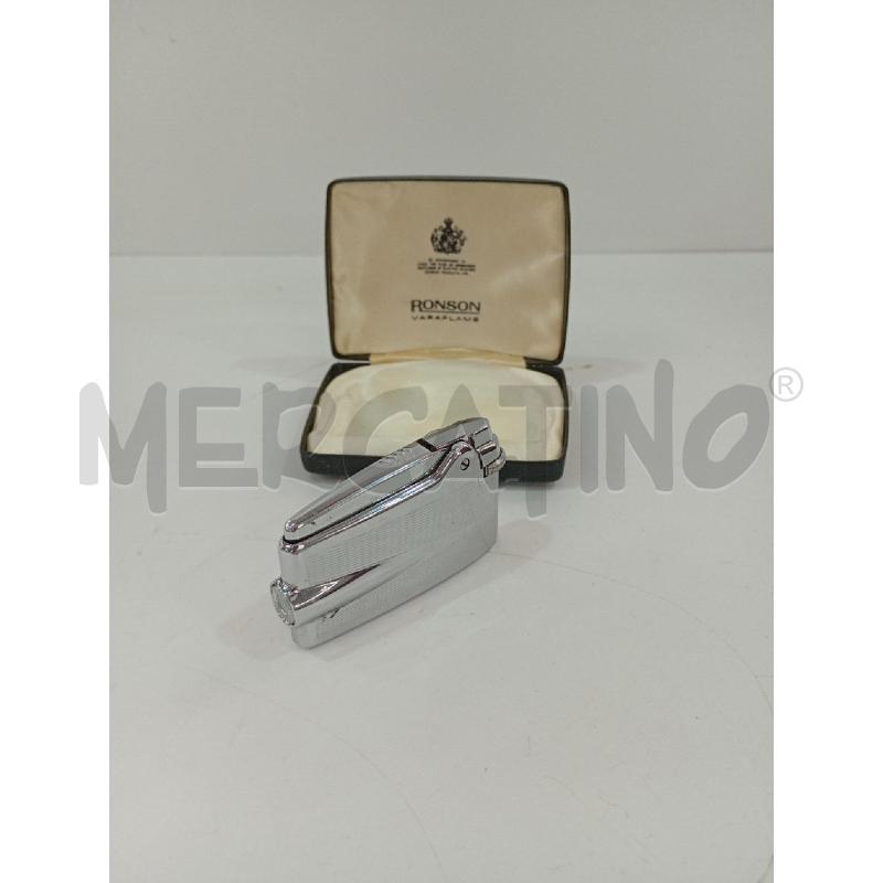 ACCENDINO RONSON METALLO | Mercatino dell'Usato Torino crocetta 2
