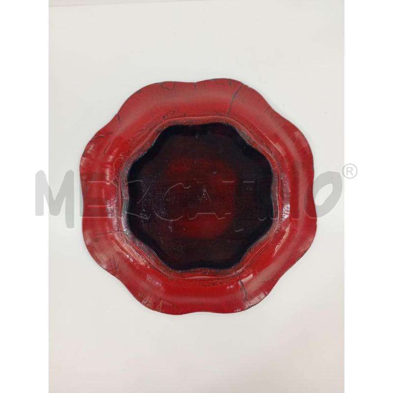 ALZATINA ORIENTALE IN LEGNO DECORO FIORI | Mercatino dell'Usato Torino crocetta 2