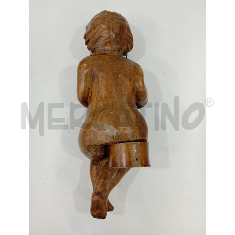 BAMBINO LEGNO SEDUTO SCUDO | Mercatino dell'Usato Torino crocetta 3