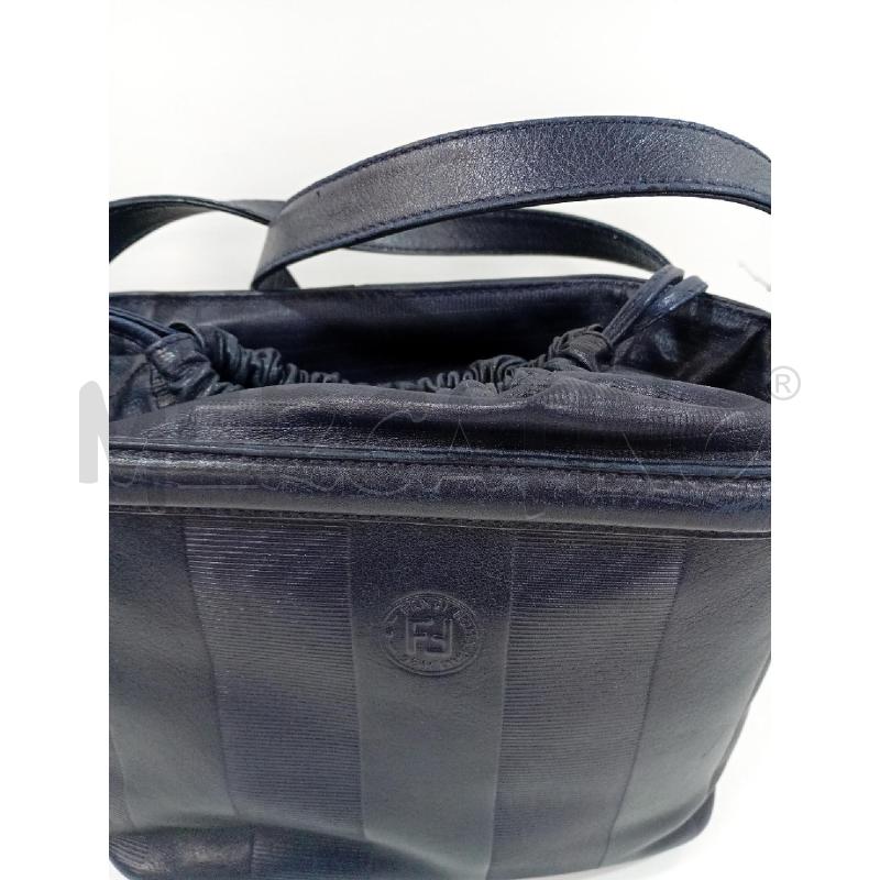 BORSA DONNA BLU FENDI | Mercatino dell'Usato Torino crocetta 2