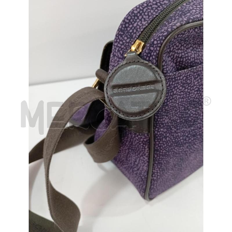 BORSA DONNA BORBONESE VIOLA | Mercatino dell'Usato Torino crocetta 2
