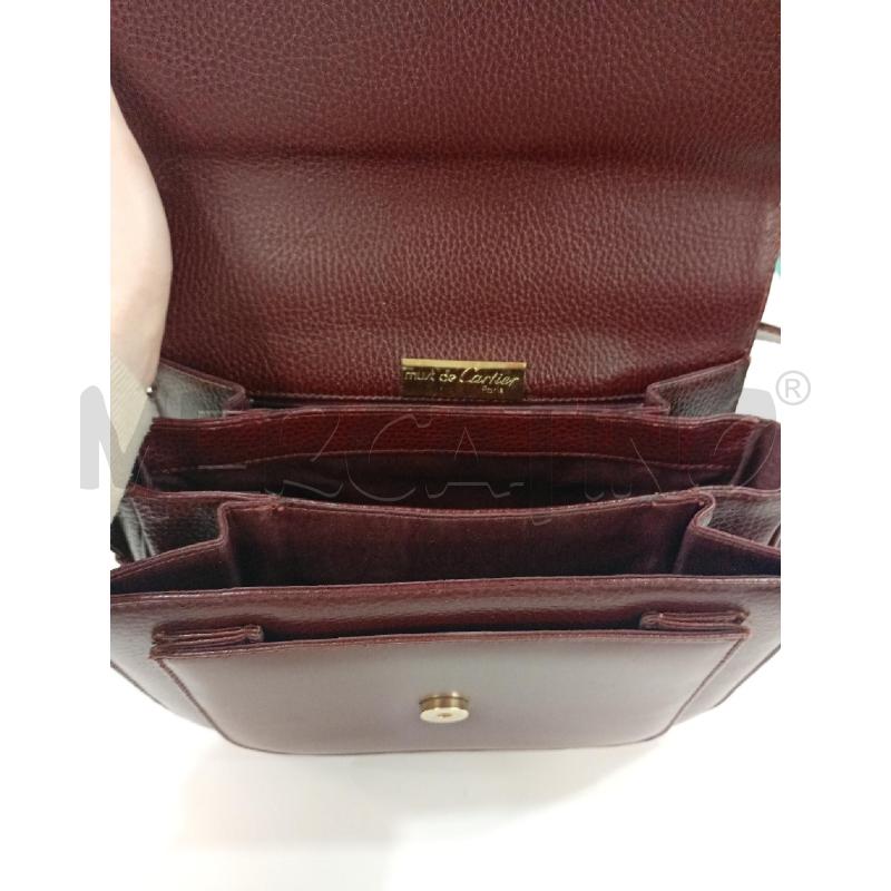 BORSA DONNA BORDEAUX CARTIER | Mercatino dell'Usato Torino crocetta 2