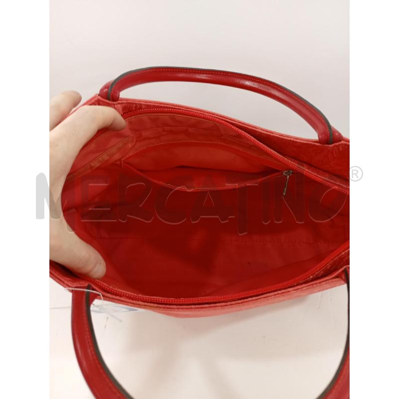 BORSA DONNA ETRO TESSUTO JACQUARD ROSSA | Mercatino dell'Usato Torino crocetta 2